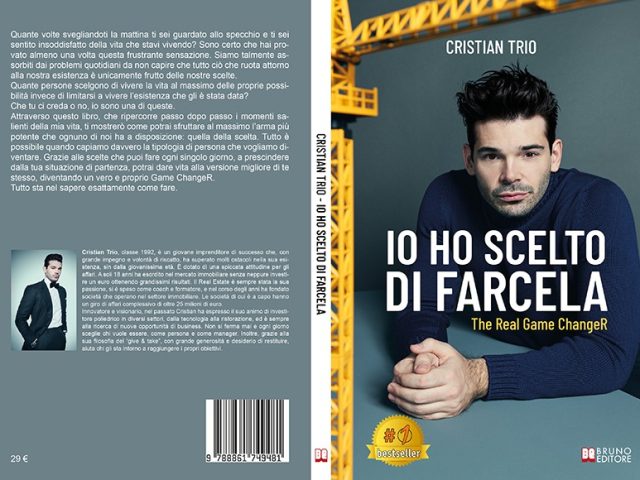 Cristian Trio presenta la seconda edizione del suo libro ‘Io Ho Scelto Di Farcela’: “Perché le nostre scelte possono plasmare il nostro destino”