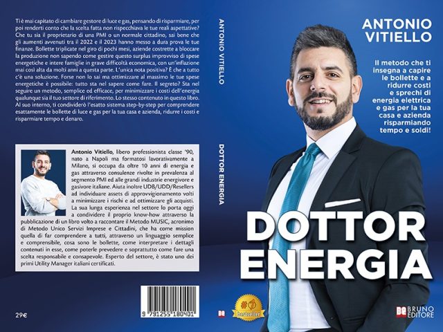 Antonio Vitiello, Dottor Energia: il Bestseller su come ridurre i costi di luce e gas