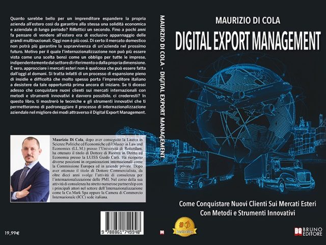 Maurizio Di Cola, Digital Export Management: il Bestseller su come internazionalizzare una PMI