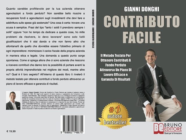 Gianni Donghi, Contributo Facile: il Bestseller su come ottenere contributi a fondo perduto